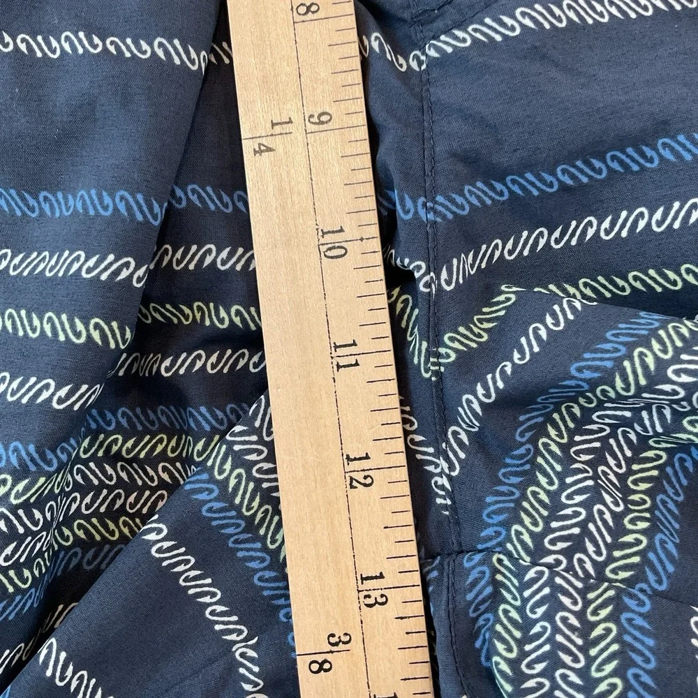 Columbia PFG Swin Trunks‎ Mens XXL Blue Striped Mesh Lining Pockets Drawstring